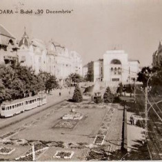 CP202-67 Timisoara -B-dul ,,30 Decembrie" - RPR -carte postala, circulata 1963 -starea care se vede