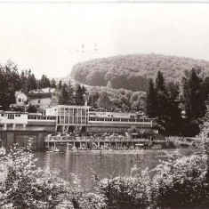 CP203-96 Sovata -lacul ,,URSU" -RPR -carte postala, circulata 1965 -starea care se vede