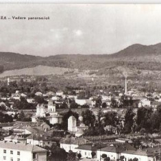 CP203-63 Rimnicu-Vilcea - Vedere panoramica -RPR -carte postala, circulata 1964 -starea care se vede