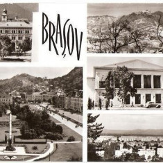 CP203-53 Brasov -carte postala, circulata 1965 -starea care se vede