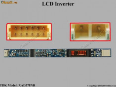 +33. VAND INVERTOR LAPTOP HP NX6110/NX6310/NX6320/NX6330/DV3000/DV3100/DV3500/DV3600/DV3700/B1200 COD XAD378NR foto