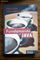 VAND CARTE FUNDAMENTE JAVA (EUGEN PETAC TUDOR UDRESCU) NOUA foto