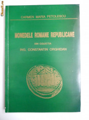 BUCURESTI-MONEDE ROMANE REPUBLICANE COLECTIA C. ORGHIDAN, 1995 foto