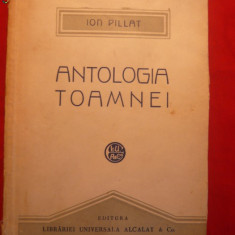 Ion Pillat - Antologia Toamnei -Prima Ed. 1921