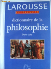 D.JULIA - DICTIONAR DE FILOZOFIE ( ed.romaneasca ) foto