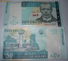 MALAWI 2009 - 50 KWACHA - UNC foto