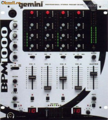 Mixer audio Gemini BPM 1000 super tare foto