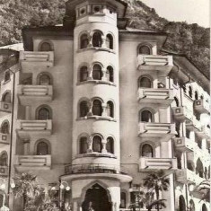 CP204-96 Baile Herculane. Hotel Cerna -carte postala, circulata 1969 -starea care se vede