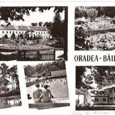 CP204-87 Oradea -Baile ,,1 Mai" -RPR -carte postala, circulata 1962 -starea care se vede