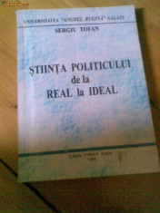 STIINTA POLITICULUI DE LA REAL LA IDEAL foto