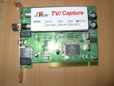 Tv Tunner Jetway, PCI, cu placa captura,DV,Mpeg1,Mpg,radio FM foto