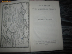 &amp;quot;Far From The Madding Crowd&amp;quot;- Thomas Hardy- in lb engleza foto