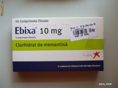 EBIXA 10 mg / COMPRIMATE ( clorhidrat de memantina ) foto