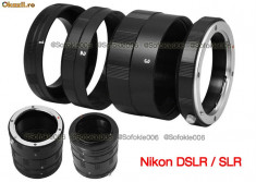 Macro ring - set tuburi de extensie Nikon foto