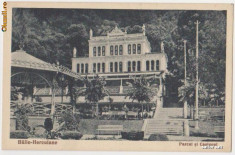 Baile Herculane.Parcul si Cazinoul,1936 foto