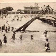 CP205-51 Mamaia -Vedere -RPR -carte postala, circulata 1955, catre Comitetul Intr. Filimon Sarbu, Galati -starea care se vede