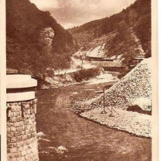CP205-55 Valea Jiului -RPR -carte postala, circulata 1957 -starea care se vede