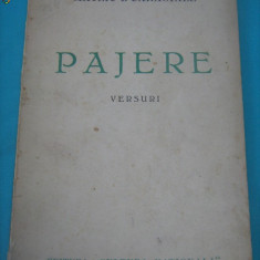 MATEIU CARAGIALE - PAJERE ( VERSURI ) - EDITIA 1 - 1936
