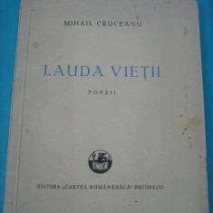 MIHAIL CRUCEANU-VERSURI-PRIMA EDITIE 1945-CU DEDICATIA AUTORULUI