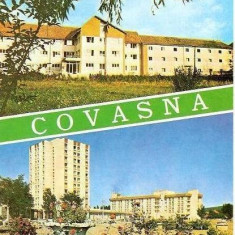 CP208-40 Covasna: Spitalul cardiologic... -carte postala circulata 1977 -starea care se vede