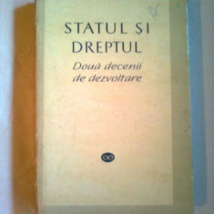 STATUL SI DREPTUL ~ DOUA DECENII DE DEZVOLTARE