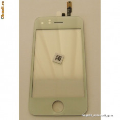 Touchscreen geam sticla digitizer touch screen alb white APPLE Iphone 3GS 8GB 16GB 32GB Original NOU Sigilat foto