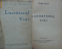 Vasile Savel , Lucratorul Viei , interbelica , editia 1 foto