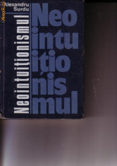 Al. Surdu - Neointutionismul foto