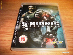 Joc Bionic Commando, PS3, original, 24.99 lei(gamestore)! Alte sute de jocuri! foto