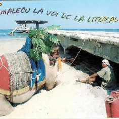 CP208-62 Salamalecu la voi de la Litoral, mai! (Smille Collection) -carte postala circulata 2001 -starea care se vede