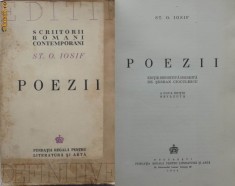 St. O. Iosif, Poezii, 1944, editie definitiva ingrijita de Serban Cioculescu