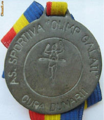 Medalie sport OLIMP GALATI CUPA DUNARII foto