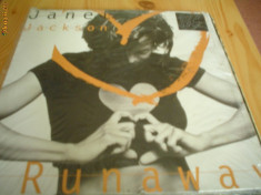 janet jackson runaway 1995 disc vinyl maxi single 12&amp;quot; muzica house pop dance VG+ foto