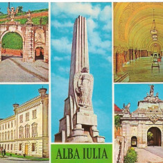 carte postala-ALBA IULIA