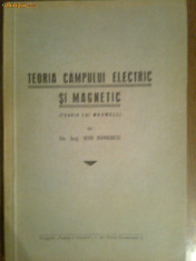 Teoria campului electric si magnetic(teoria lui Maxwell) foto