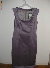 Rochie satin, noua, marime 40 foto