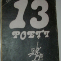 13 POETI (DEBUT 1988 / POEZIE) [ANDRONE / BARBU / BAZALT / BERINDEI / DINICA / DUNCA / GRADINARU / MORAR / PARVULESCU / POPOVICI / PURICE / RUSET s.a]