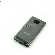 samsung galaxy s2 i9100 husa silicon+ folie transparent