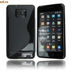 Husa silicon Samsung Galaxy s2 i9100 + folie protectie + expediere gratuita Posta - sell by PHONICA