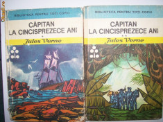 JULES VERNE-CAPITAN LA CINSPREZECE ANI VOL.1,2. foto