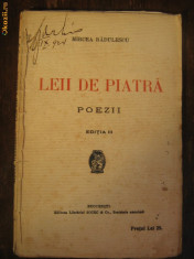 MIRCEA DEM. RADULESCU-LEII DE PIATRA-POEZII 1924 foto