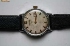 VAND CEAS DE COLECTIE WOSTOK 17 JEWELS URSS FUNCTIONAL foto