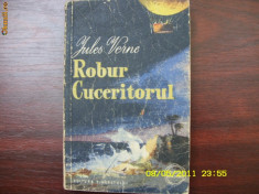 Jules Verne - ROBUR CUCERITORUL { carte pentru copii - 1958 } * foto