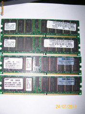 memorii ddr1 ecc pt.server pc2100r 266 mhz elpida samsung hynix MEMORIE workstation DDR 1Gb REGISTERED BUFFERED TESTATE GARANTIE foto
