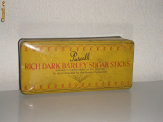 Cutie Pascall de colectie anii 20 pt. batoane de zahar brun utilizari medicale foto