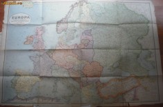 HARTA EUROPEI DIN 1937 foto