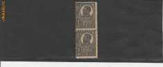 TIMBRE ROMANIA 1B negru Ferdinand 1919 h.de razboi RO154 foto