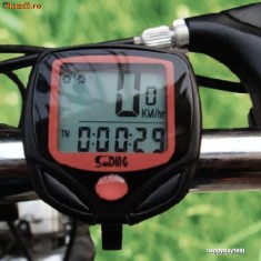 KILOMETRAJ VITEZOMETRU Computer bicicleta foto