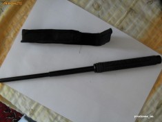 BATA TELESCOPICA NEAGRA (BASTON TELESCOPIC) 14,90 lei foto