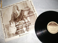 Disc vinil Haendel ~ Musica sull&amp;#039;acqua, Muzica pentru focul de artificii ~ ~ foto